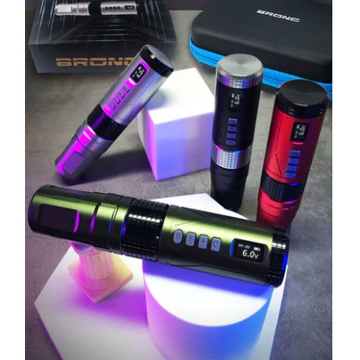 Bronc  V8 Wireless Tattoo Pen 3.5 mm Stroke