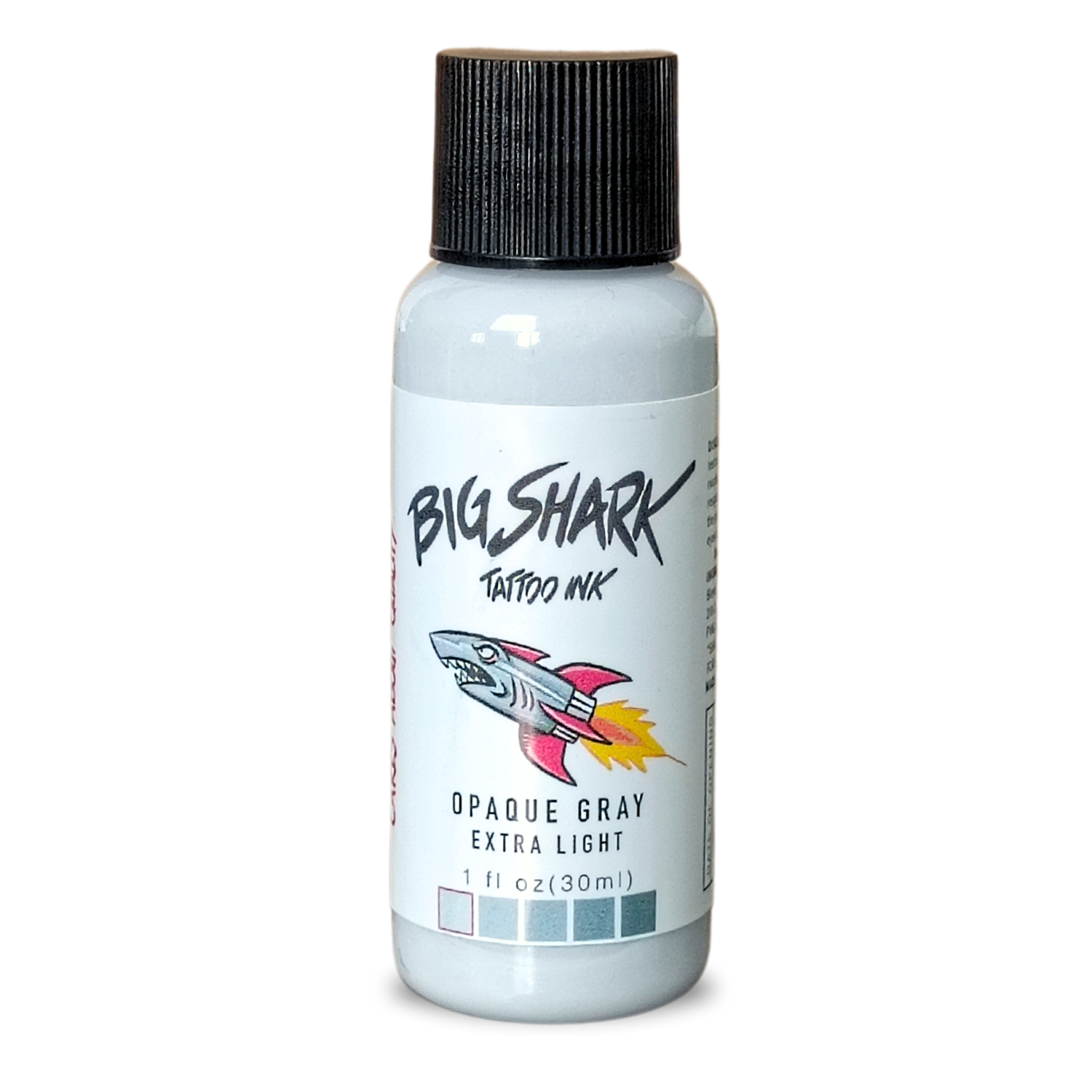 Big Shark Opaque Grey Extra Light 30 ML - 1 Oz Tattoo Ink - Dövme Boyası