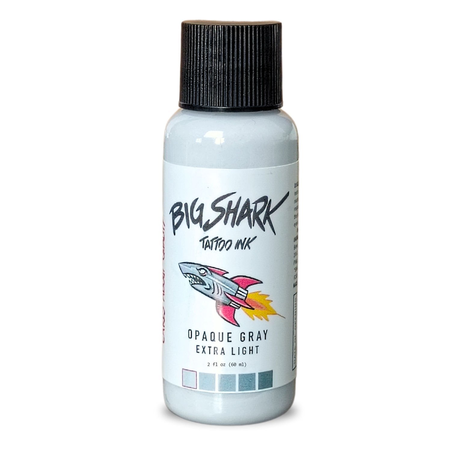 Big Shark Opaque Grey Extra Light 60 ML - 2 Oz Tattoo Ink - Dövme Boyası