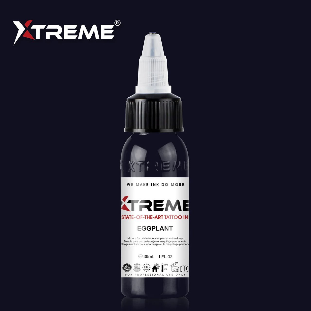 Xtreme Ink Eggplant Dövme Boyası 1 oz