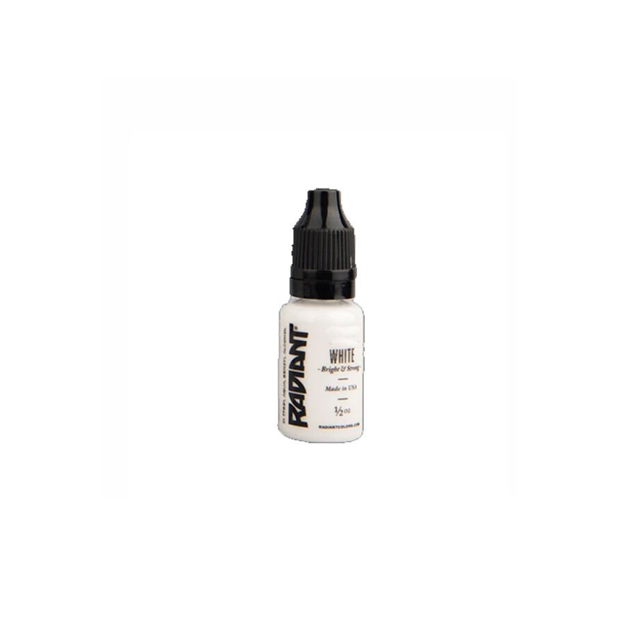 Radiant White 1/2 Oz (15 Ml) Beyaz Dövme Boyası - Tattoo Ink