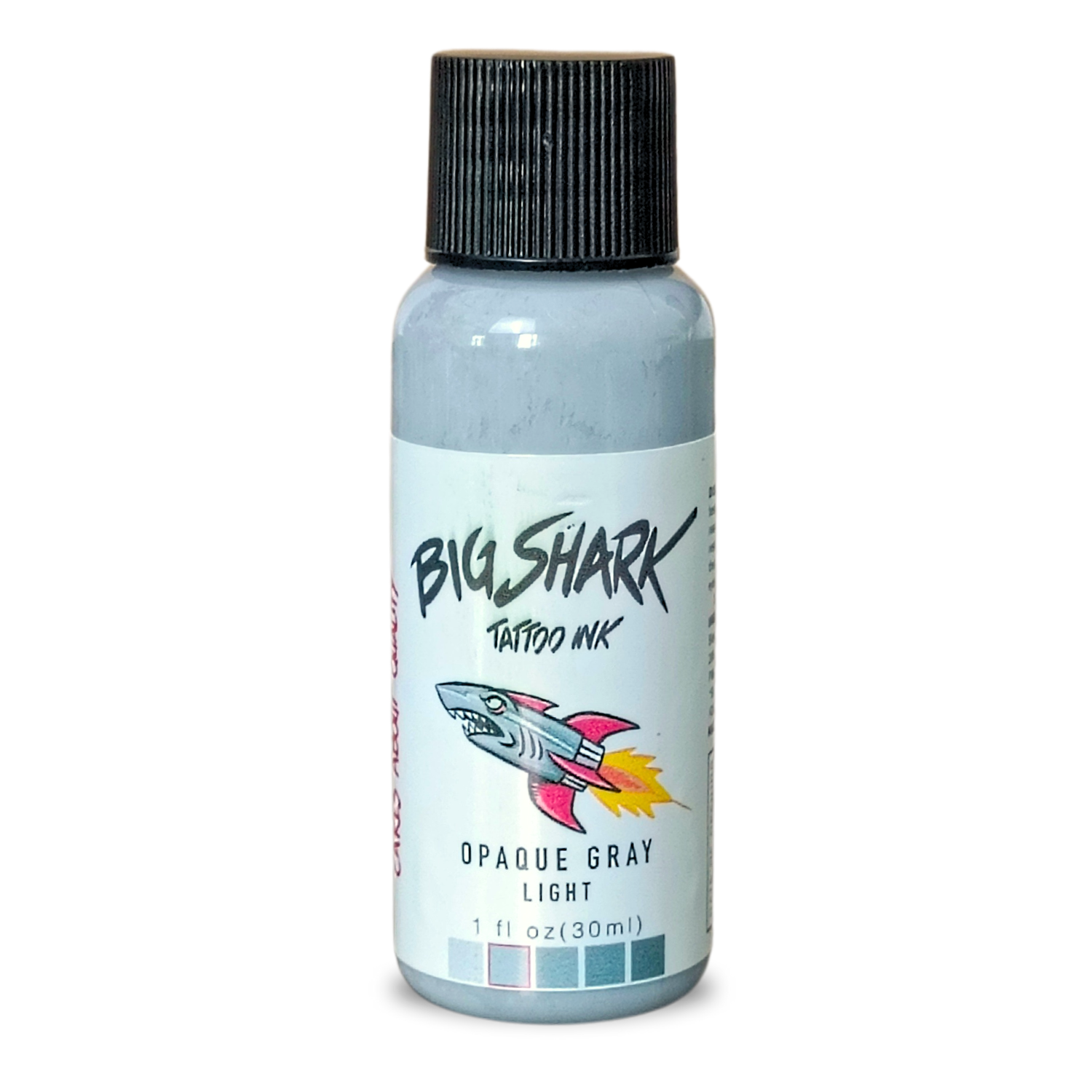 Big Shark Opaque Grey Light 30 ML - 1 Oz Tattoo Ink - Dövme Boyası