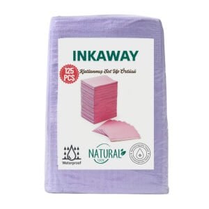 INKAWAY Katlanmış Dövme Set-Up Örtüsü 125 Adet/Paket