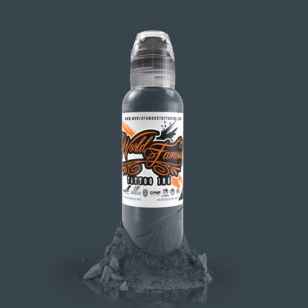 World Famous Ink AD Pancho Pastel Grey #3 (1 Oz (30 Ml))