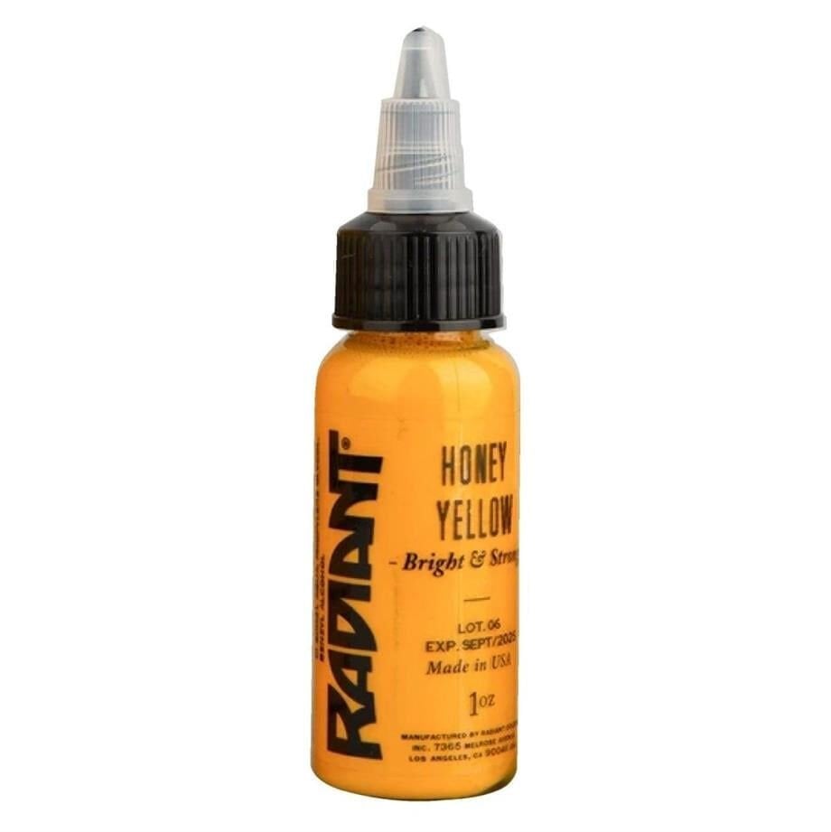 Radiant Honey Yellow Sarı Dövme Boyası 1 Oz (30 Ml) - Tattoo Ink