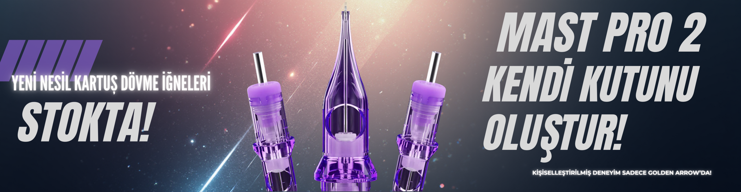 MAST PRO 2 ADETLİ KARTUŞ İĞNE