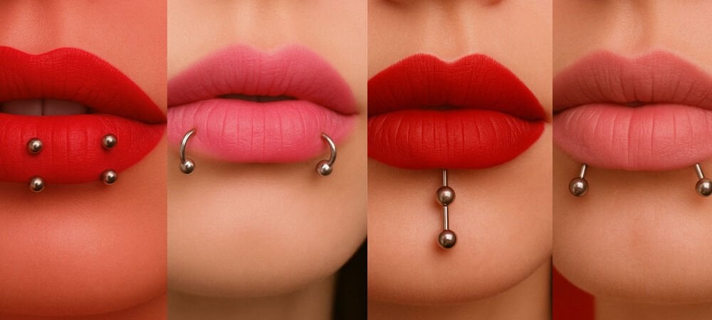 Dudaklarda Yeni Piercing Akımı: Bu Kombinasyonlardan Hangisisin? 
