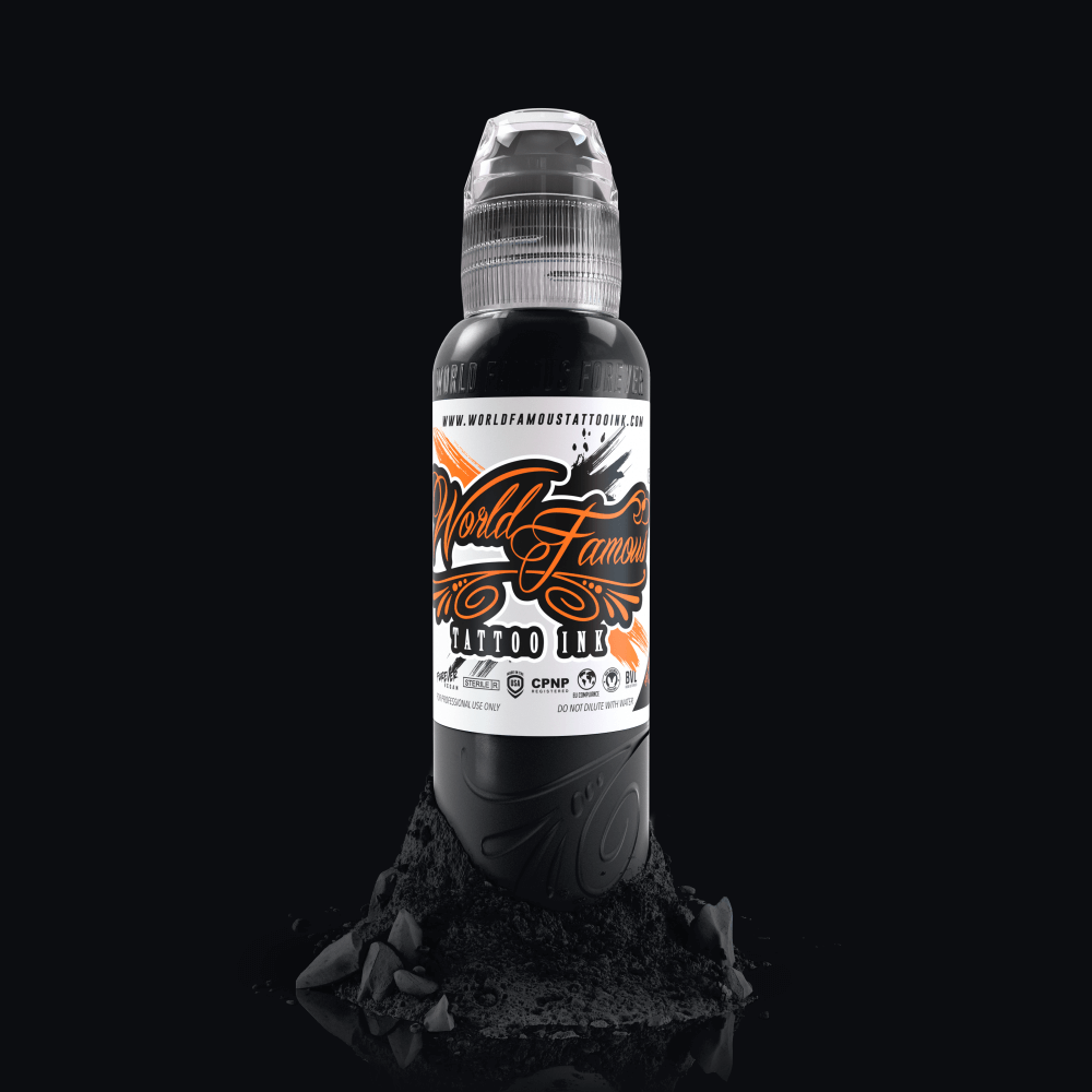 World Famous Ink Pitch Black (1/2 Oz (15 Ml))
