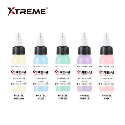 Xtreme Ink Pastel Set -5x1 oz