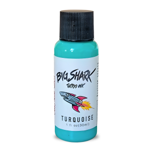 Big Shark Turquoise 30 ML - 1 Oz Tattoo Ink - Dövme Boyası