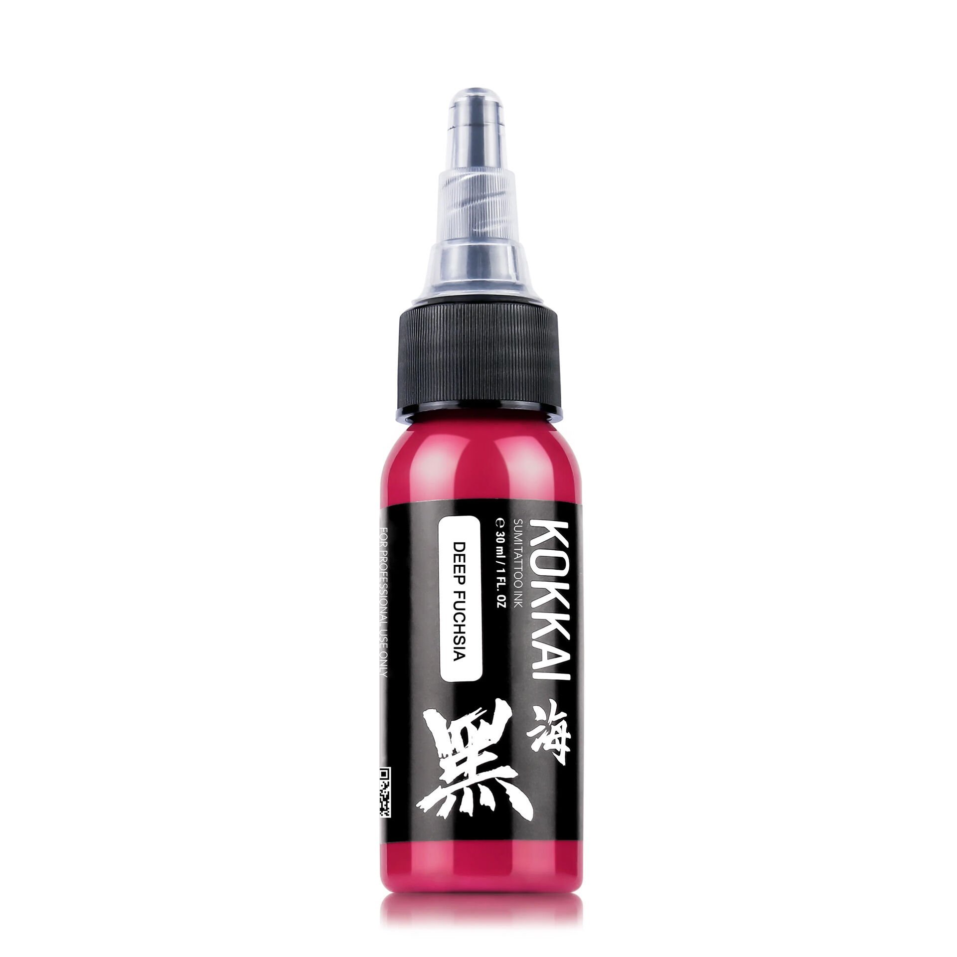 Kokkai Sumi Ink Deep Fushsia 30 ml (1 oz) Pembe Dövme Boyası