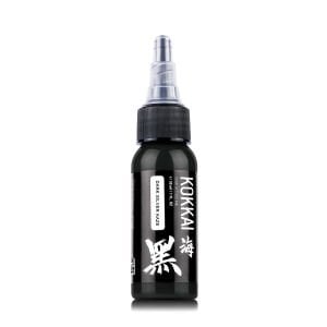 Kokkai Sumi Ink Dark Silver Kaze 30 ml (1 oz) Gri Dövme Boyası