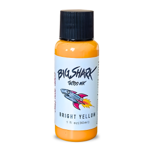 Big Shark Bright Yellow 30 ML - 1 Oz Tattoo Ink - Dövme Boyası