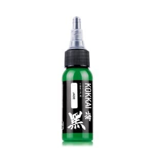 Kokkai Sumi Ink Jade 30 ml (1 oz) Yeşil Dövme Boyası