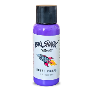 Big Shark Royal Purple 30 ML - 1 Oz Tattoo Ink - Dövme Boyası