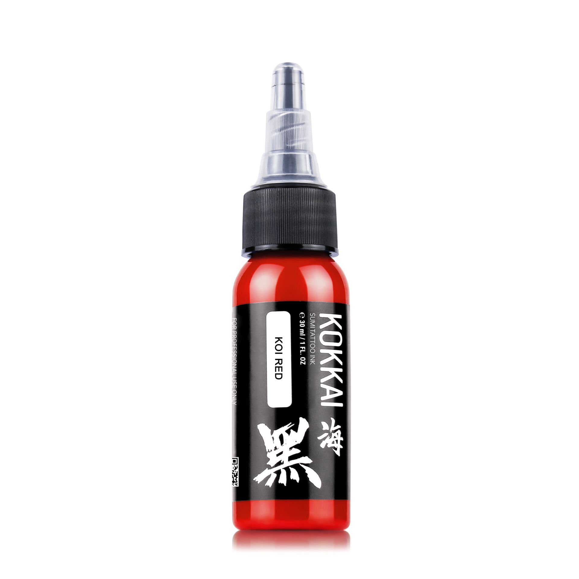 Kokkai Sumi Ink Koi Red 30 ml (1 oz) Kırmızı Dövme Boyası