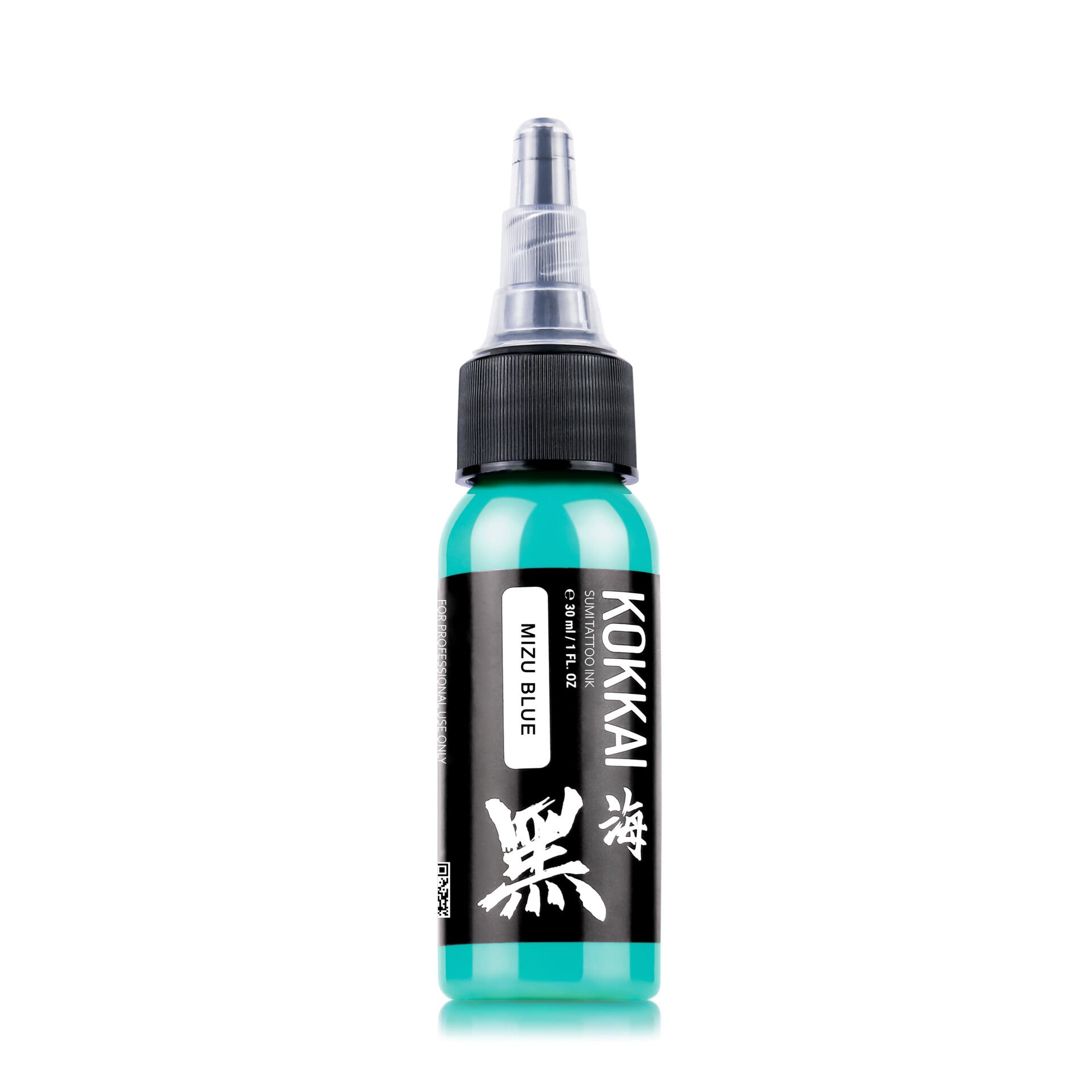 Kokkai Sumi Ink Mizu Blue 30 ml (1 oz) Mavi Dövme Boyası