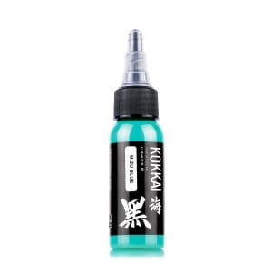 Kokkai Sumi Ink Mizu Blue 30 ml (1 oz) Mavi Dövme Boyası