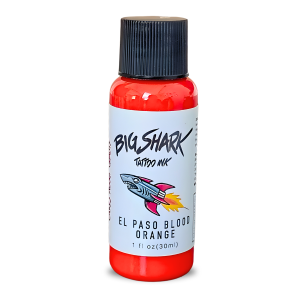 Big Shark  El Paso Blood Orange 30 ML - 1 Oz Tattoo Ink - Dövme Boyası