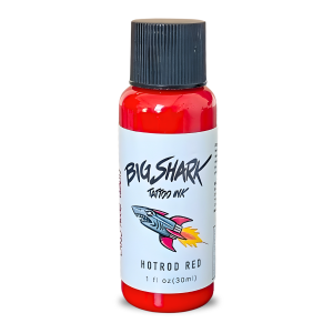 Big Shark Hotrod  Red 30 ML - 1 Oz Tattoo Ink - Dövme Boyası