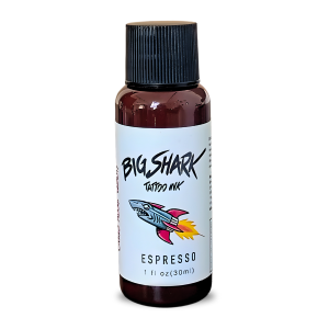 Big Shark Espresso 30 ML - 1 Oz Tattoo Ink - Dövme Boyası