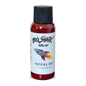 Big Shark Paprika Red 30 ML - 1 Oz Tattoo Ink - Dövme Boyası