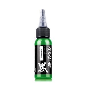 Kokkai Sumi Ink Sea Grass 30 ml (1 oz) Yeşil Dövme Boyası