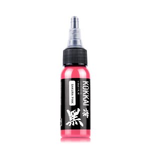 Kokkai Sumi Ink Sakura Pink 30 ml (1 oz) Pembe Dövme Boyası