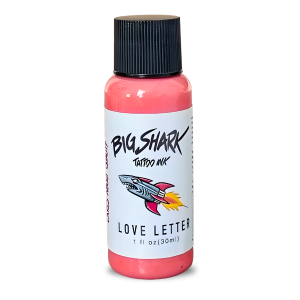 Big Shark Love Letter 30 ML - 1 Oz Tattoo Ink - Dövme Boyası
