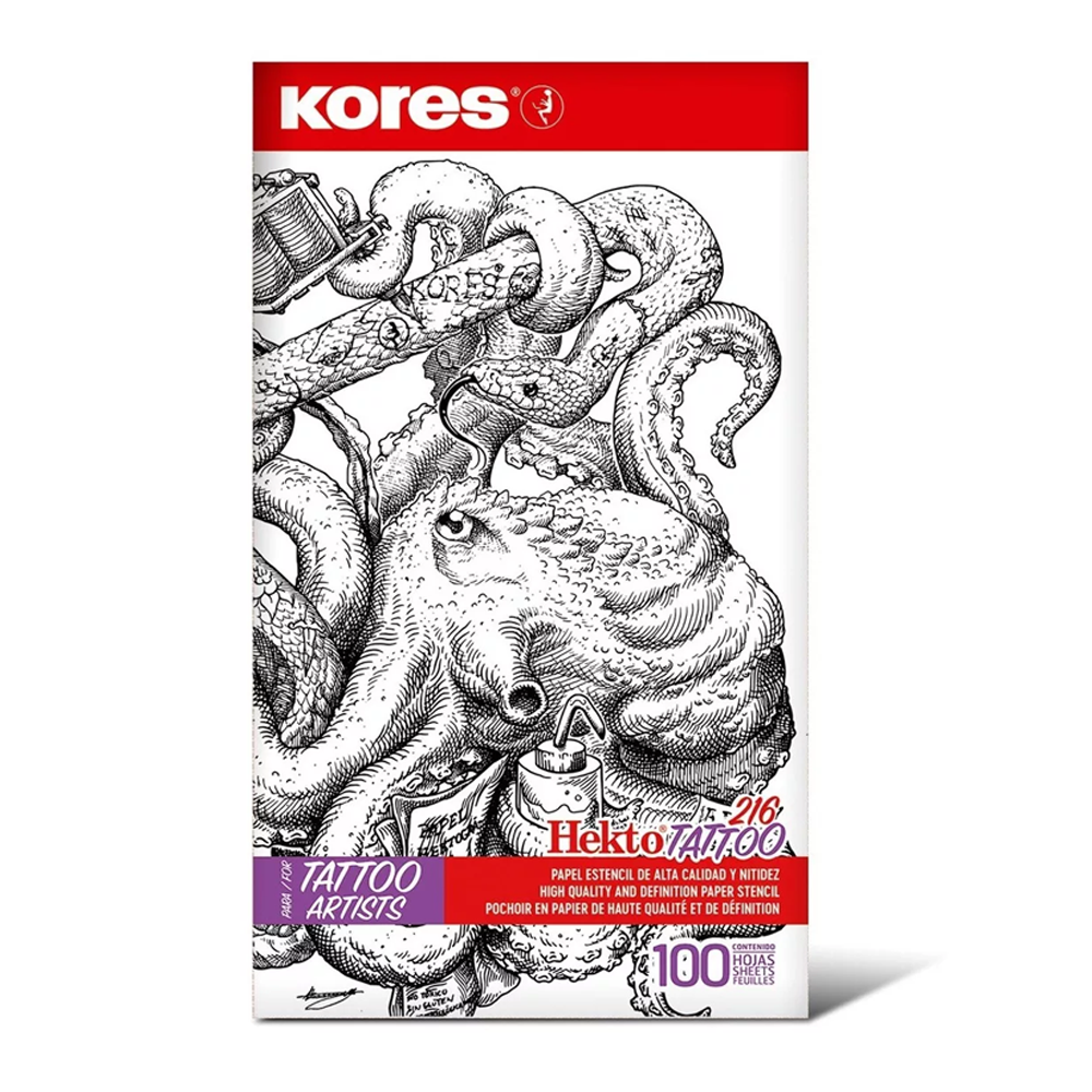 Kores Hekto El Çizimi (Freehand) Karbon Transfer Kağıdı 10 Adet/Paket (Uzun)