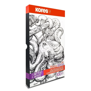 Kores Hekto El Çizimi (Freehand) Karbon Transfer Kağıdı 10 Adet/Paket (Uzun)