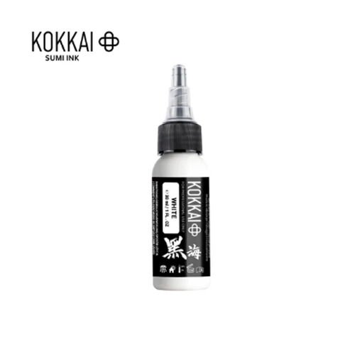Kokkai Sumi Ink Sumi White 30 ml (1 oz) Beyaz Dövme Boyası