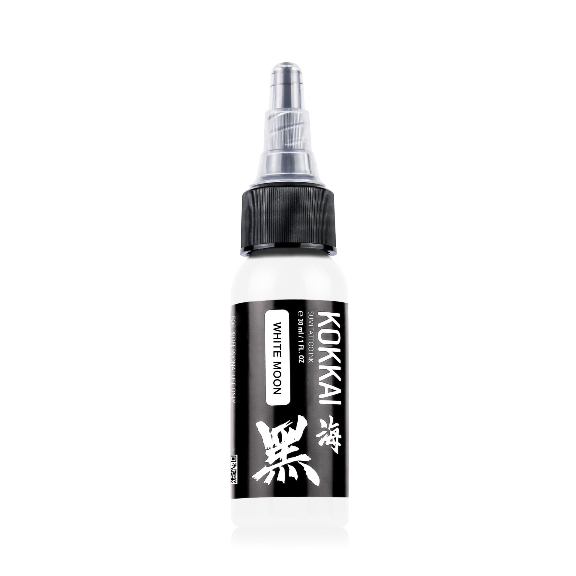 Kokkai Sumi Ink White Moon 30 ml (1 oz) Beyaz Dövme Boyası