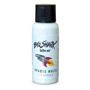 ﻿Big Shark Opaque White 30 ML - 1 Oz Tattoo Ink - Dövme Boyası