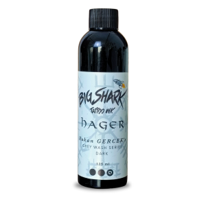Big Shark Grey Wash Dark 125 ML Tattoo Ink - Dövme Boyası