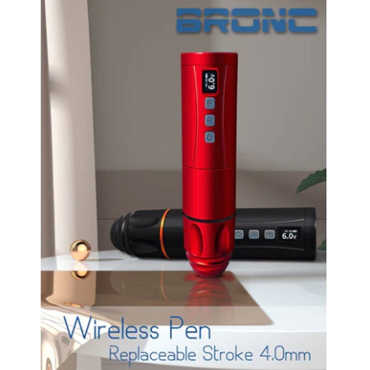 Bronc Wireless Pen V7 4.0 mm Stroke