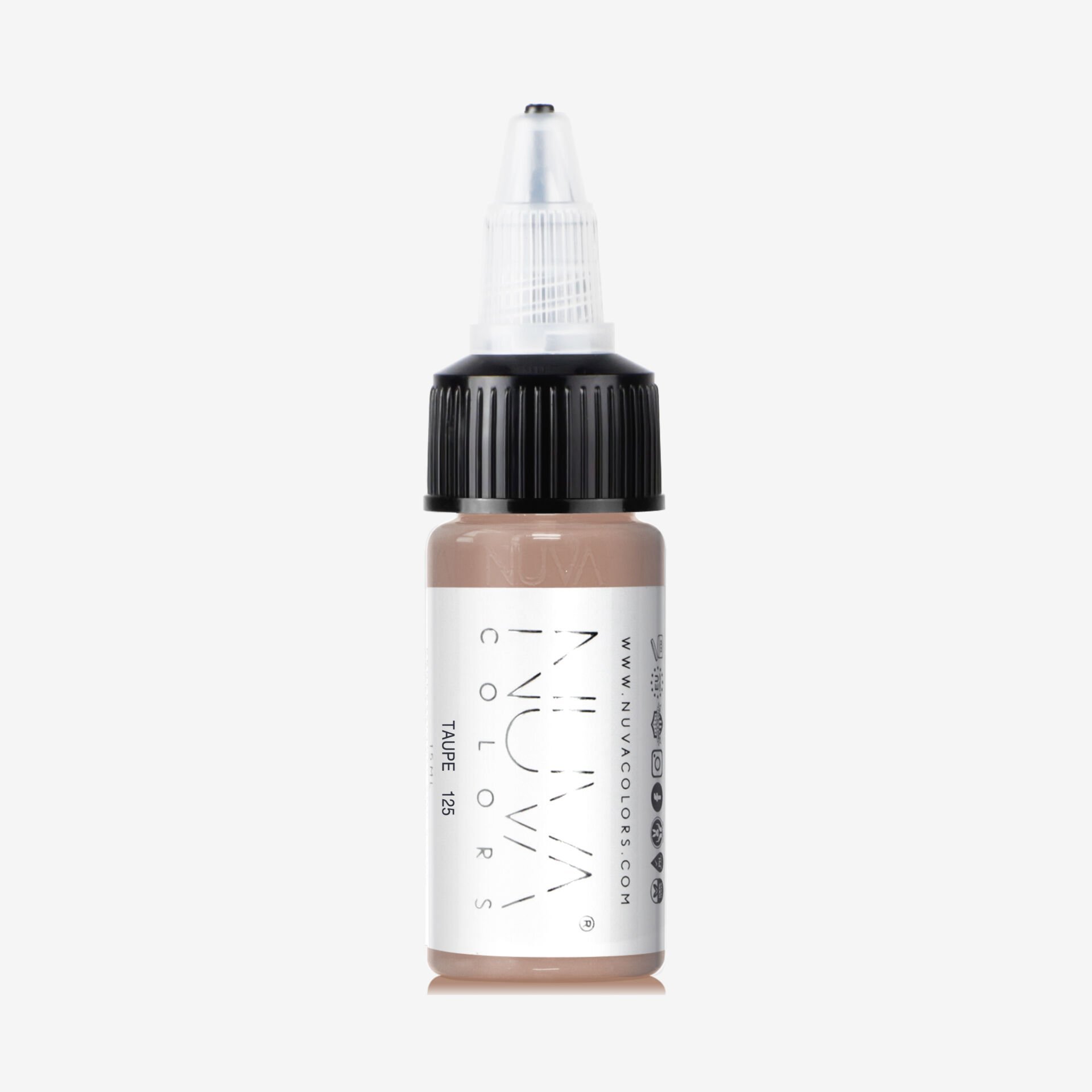 Nuva Colors PMU Taupe Kaş Kalıcı Makyaj Boyası 15 ml