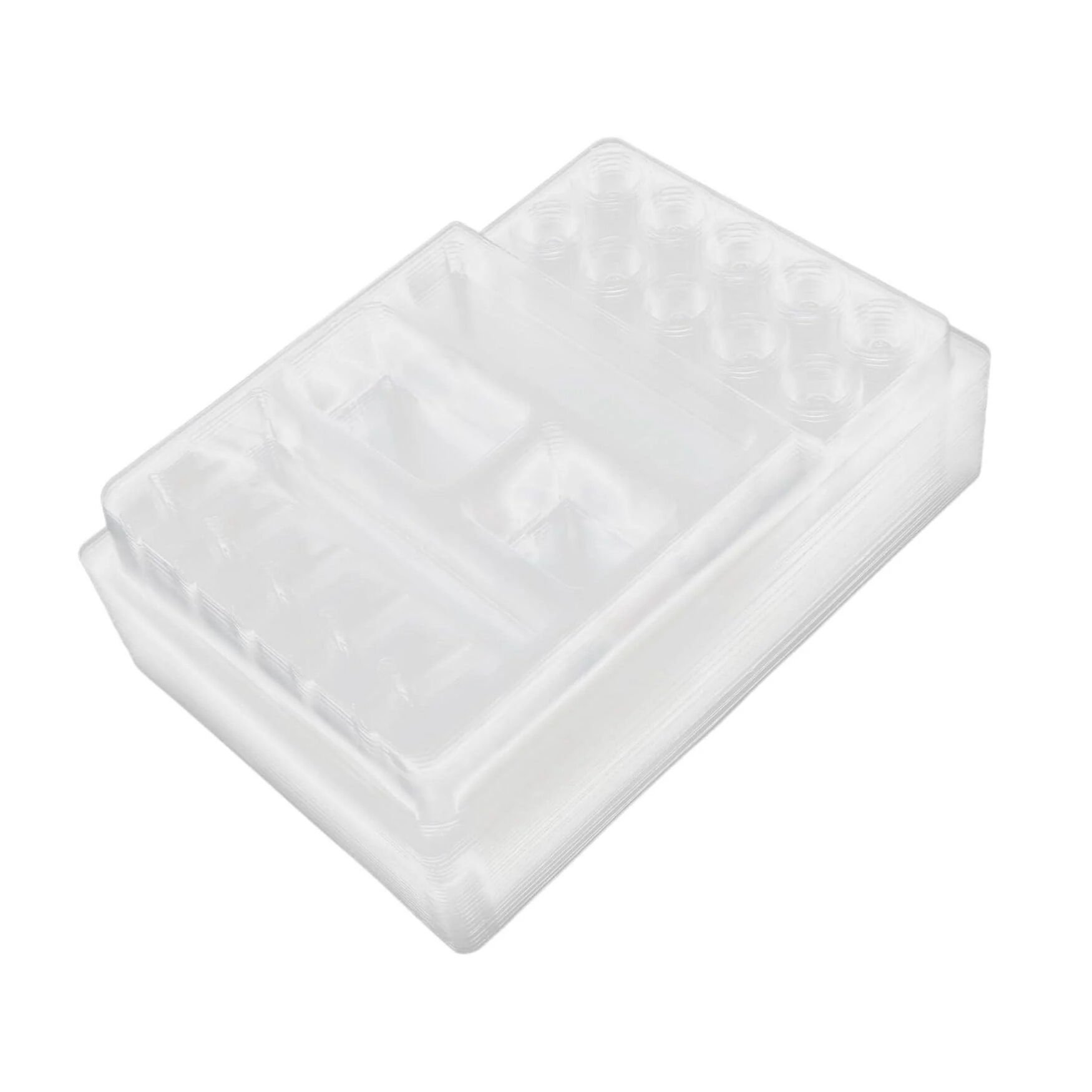 Inkaway Fast Tray Set-Up Organizer Tepsi & Sünger Seti (20 adet)