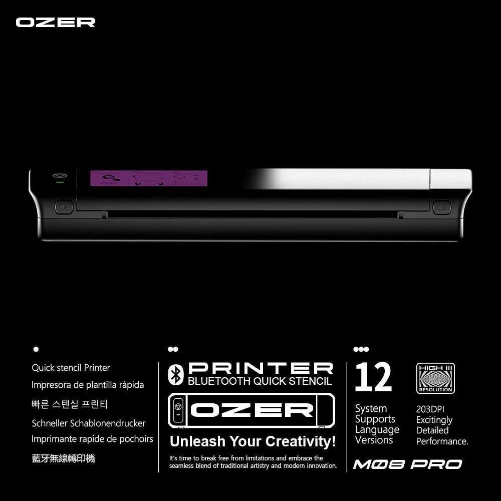 OZER Quick Stencil Thermal Printer