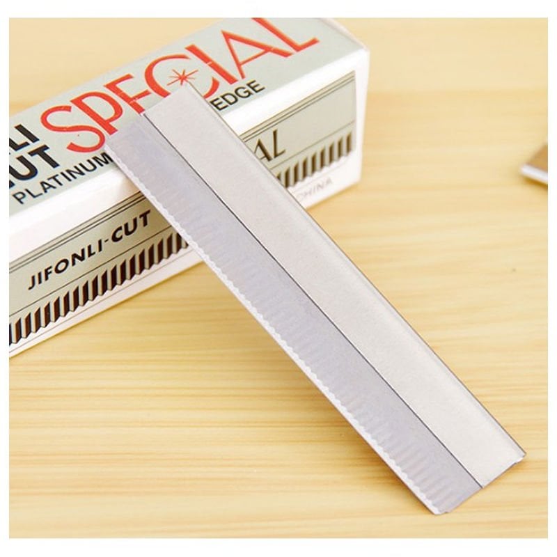 Metal Kaş Usturası Platin Kaplama 10 Adet/Paket