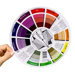Renk Kartelası Küçük (13 cm) (Dövme ve Kalıcı Makyaj Boyaları İçin)