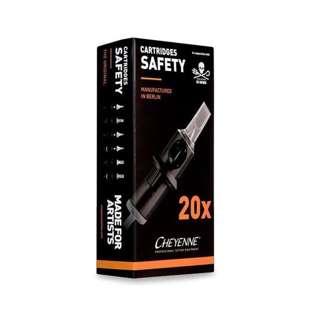 Cheyenne Safety 7 Magnum Kartuş Dövme İğnesi 20 Adet/Kutu