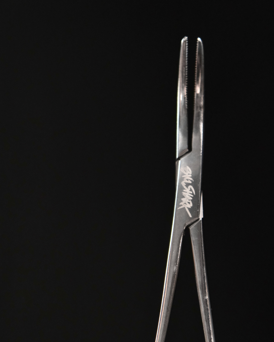 Big Shark Düz Piercing Pens Kıvrık Uç