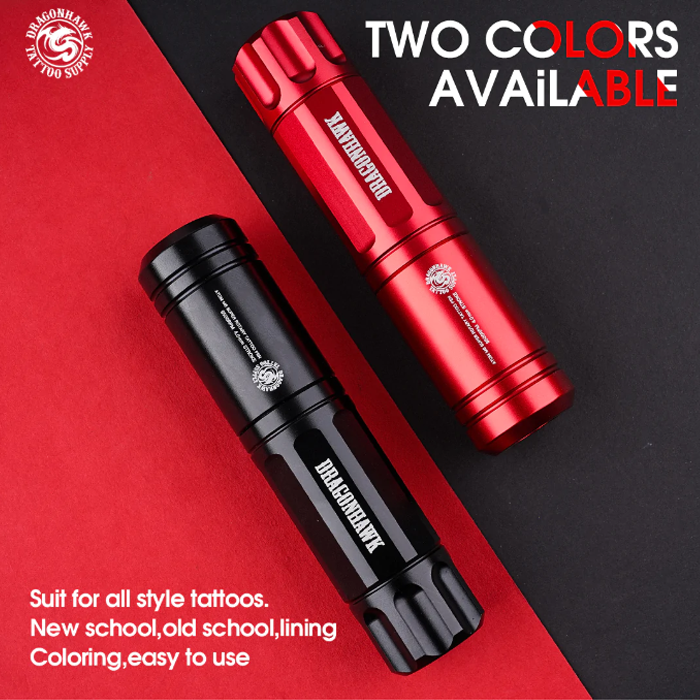 Dragon Hawk M6 Tattoo Pen 4.0 Stroke