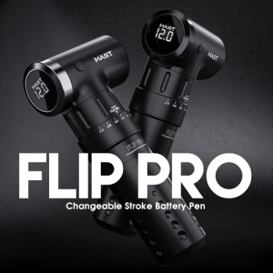 Mast Flip Pro Wireless Adjustable Tattoo Pen 2.6 mm - 4.0 mm Stroke Ayarlanabilir