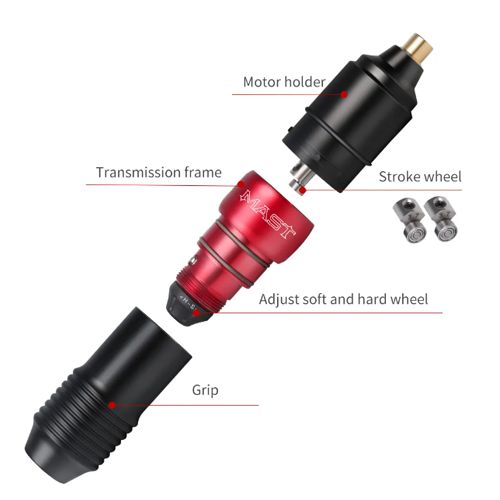 Mast Sai Tattoo Pen 3.2 mm - 3.7 mm Ayarlanabilir Stroke