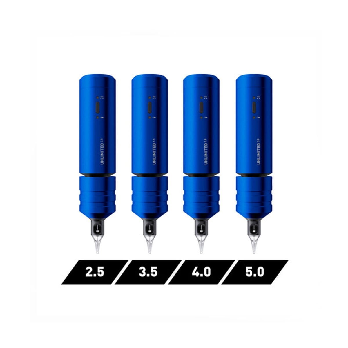 Cheyenne Sol Nova Unlimited Blue 3.5 mm Stroke Kablosuz Dövme