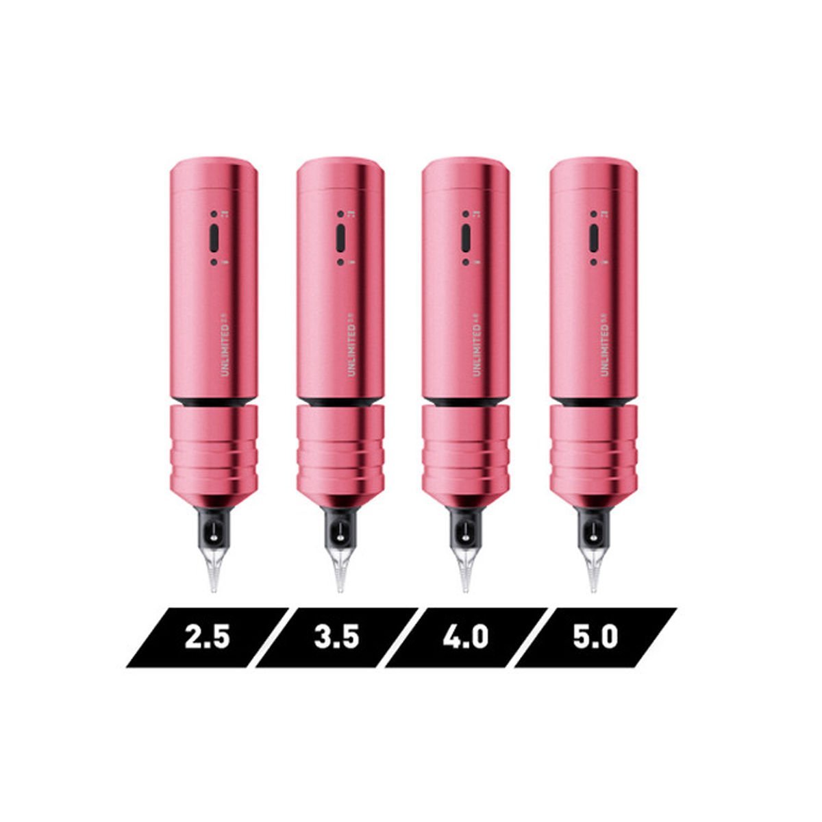 Cheyenne Sol Nova Unlimited Pink 4.0 mm Stroke Kablosuz Dövme Makinesi