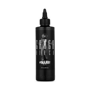 Dynamic Ganga Black 8 oz (240ml) Siyah Dövme Boyası  REACH UYUMLU