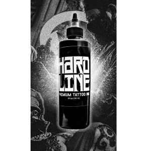 Dynamic Hardline Black Siyah Tattoo Ink Dövme Boyası 8 oz/240 ml